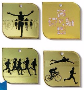Marathon-Triathlon-Decathlon-Medals